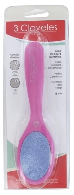 3 Claveles Ceramic Pedicure Grater 18cm