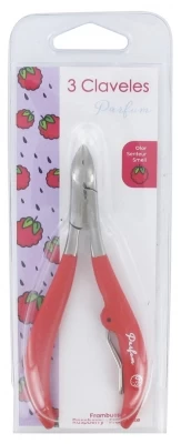 3 Claveles Nail Clipper Raspberry Scent