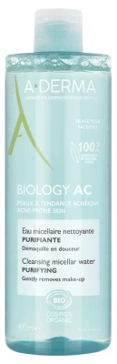 A Derma A-DERMA Biology AC Cleansing Micellar Water Purifying Organic 400ml