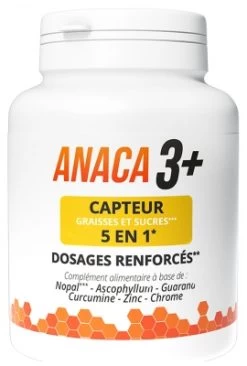 Anaca3+ Fats And Sugars Trapper 5-in-1 120 Capsules