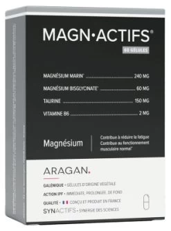 Aragan Synactifs MagnActifs 60 Capsules