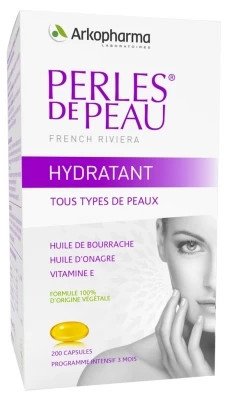 Arkopharma Moisturising Skin Pearls 200 Capsules