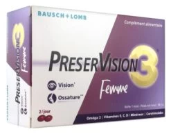 Bausch & Lomb Bausch + Lomb PreserVision 3 Women 60 Capsules