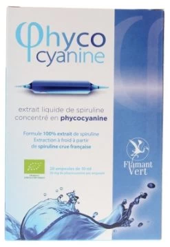 Flamant Vert Phycocyanine Organic 20 Phials