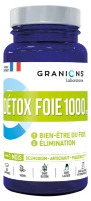 Granions Detox Liver 1000mg 60 Tablets