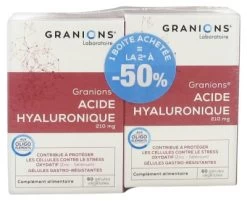 Granions Hyaluronic Acid 2 X 60 Vegetable Capsules
