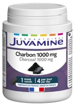 Juvamine Charcoal 1000mg 120 Capsules