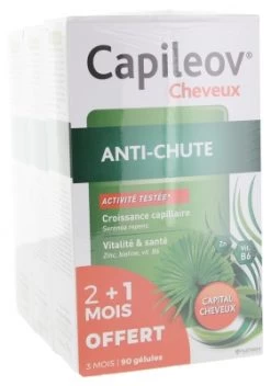 Nutreov Capileov Anti-Hair Loss 3 X 30 Capsules