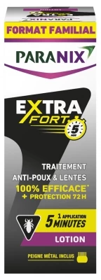 Paranix Extra Fort 5 Minutes Lotion Anti-Lice And Nits Treatment 200ml