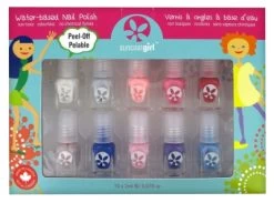 Suncoatgirl Kit 10 Water-Based Nail Polishes